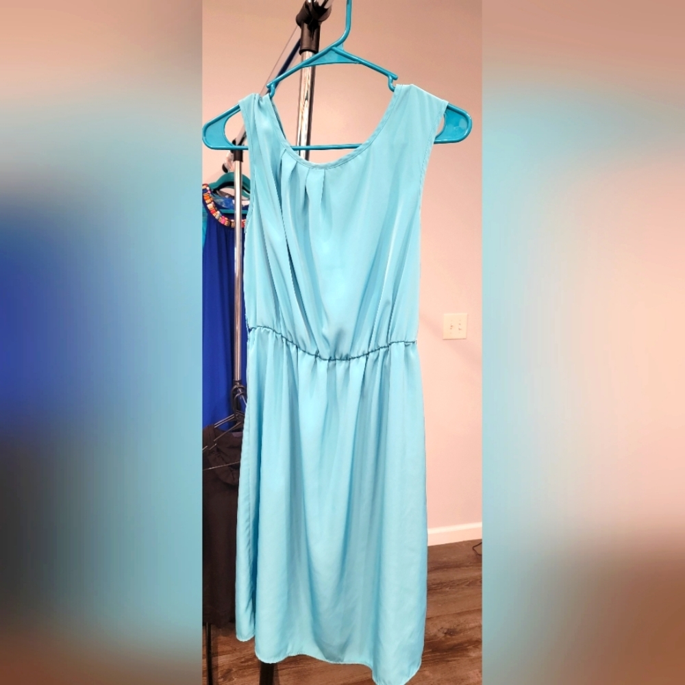 S/m teal dress